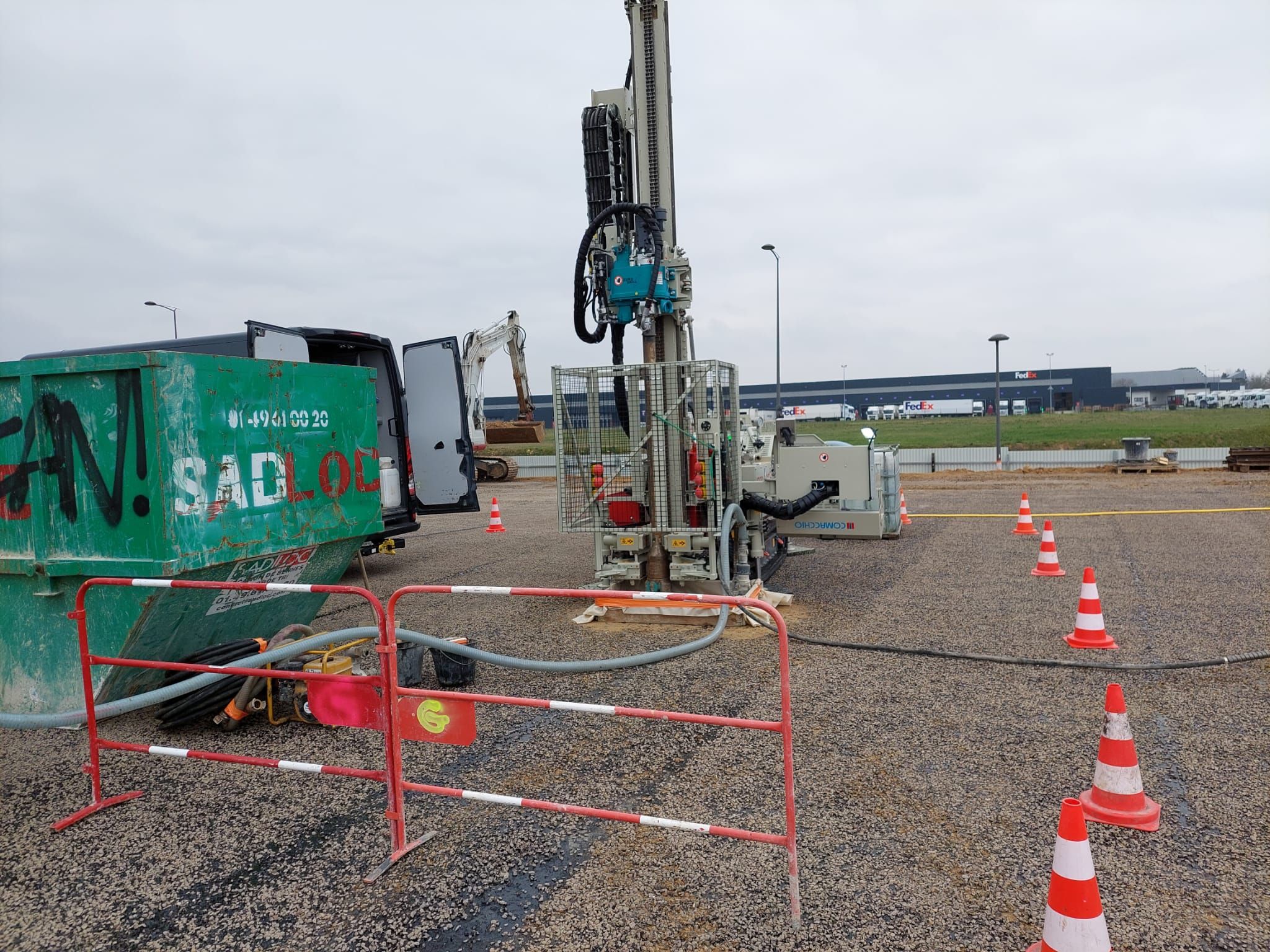Chantier forage GAUFOR